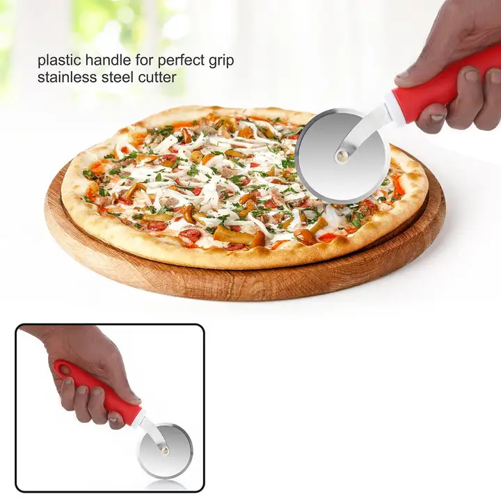 GANESH GANESH PIZZA / PASTRY CUTTER WHEEL PIZZA CUTTER (STAINLESS STEEL)

 uploaded by FASHION FOLDER on 8/8/2023