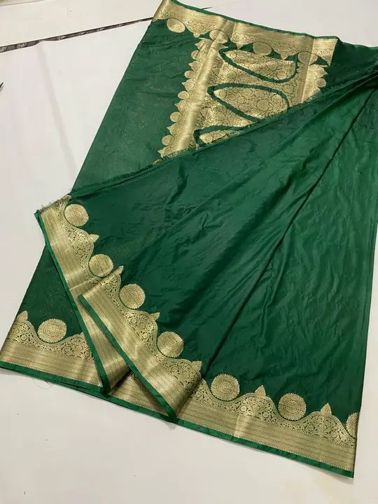 Banarasi semi Katan georget saree uploaded by Aabdin silk creation  on 8/8/2023
