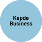Business logo of Kapde business