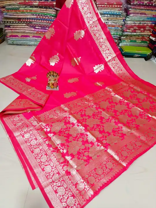 Silk saree uploaded by BENGAL HANDLOOM on 8/8/2023