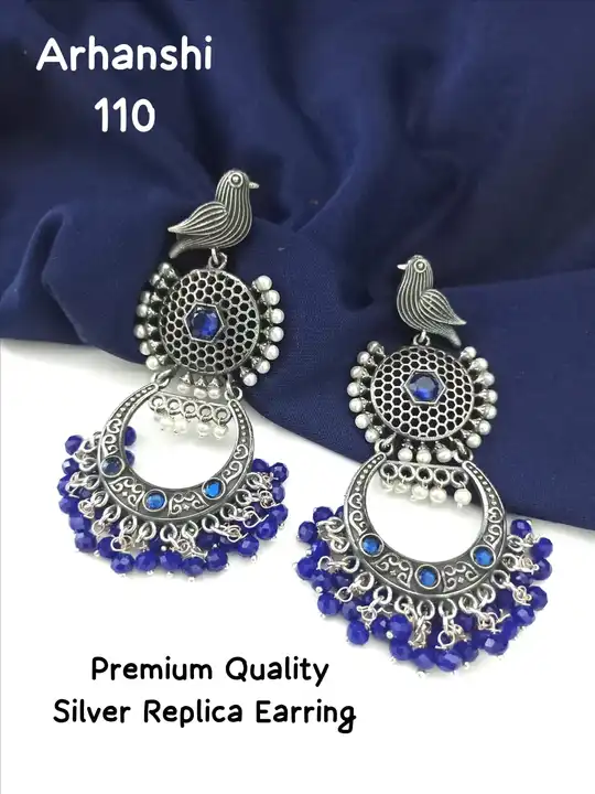 Premium quality Oxidised earrings  uploaded by business on 8/8/2023
