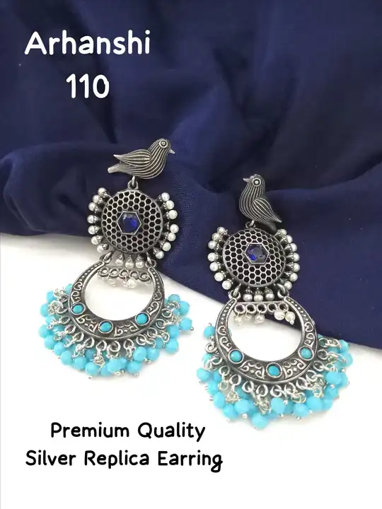 Premium quality Oxidised earrings  uploaded by CULTURE on 8/8/2023
