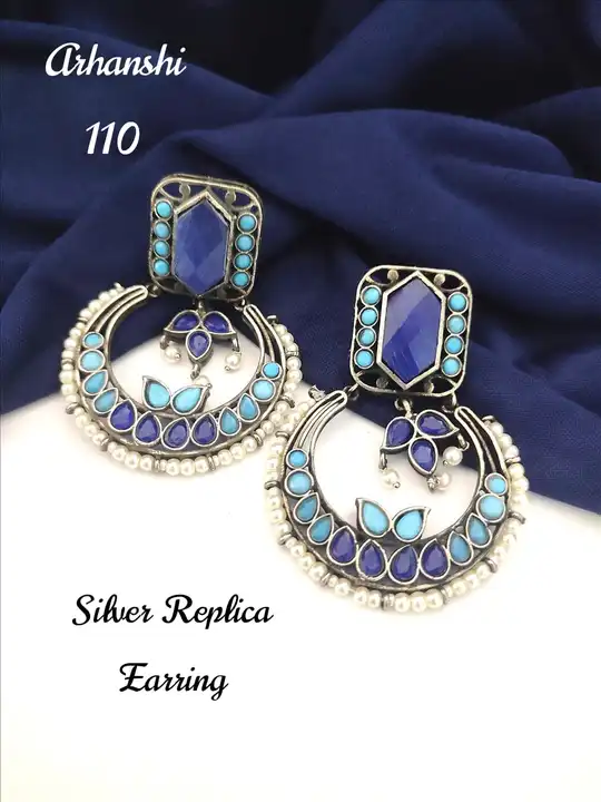Premium quality Oxidised earrings  uploaded by business on 8/8/2023