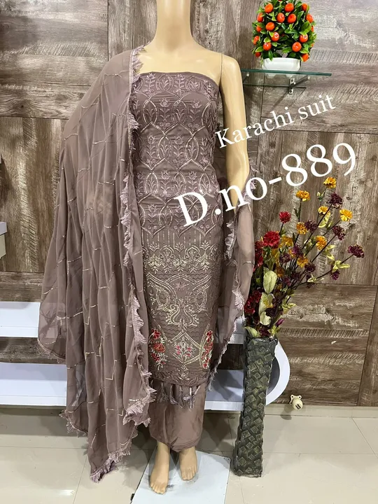 Karachi suits uploaded by Zaid Fashion Collection on 8/8/2023