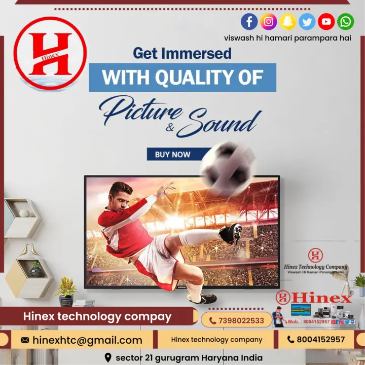 Hinex led tv uploaded by Hinex technology company on 8/9/2023