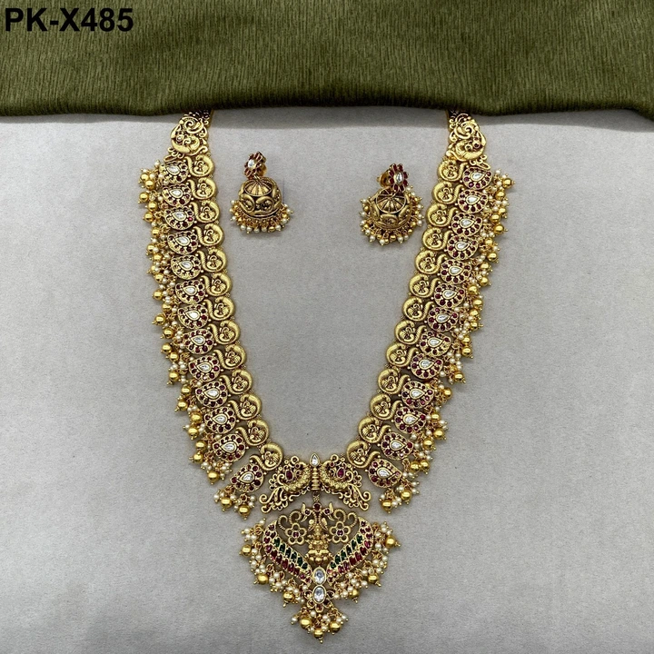 Necklace uploaded by  Saubhagya alankar on 8/9/2023