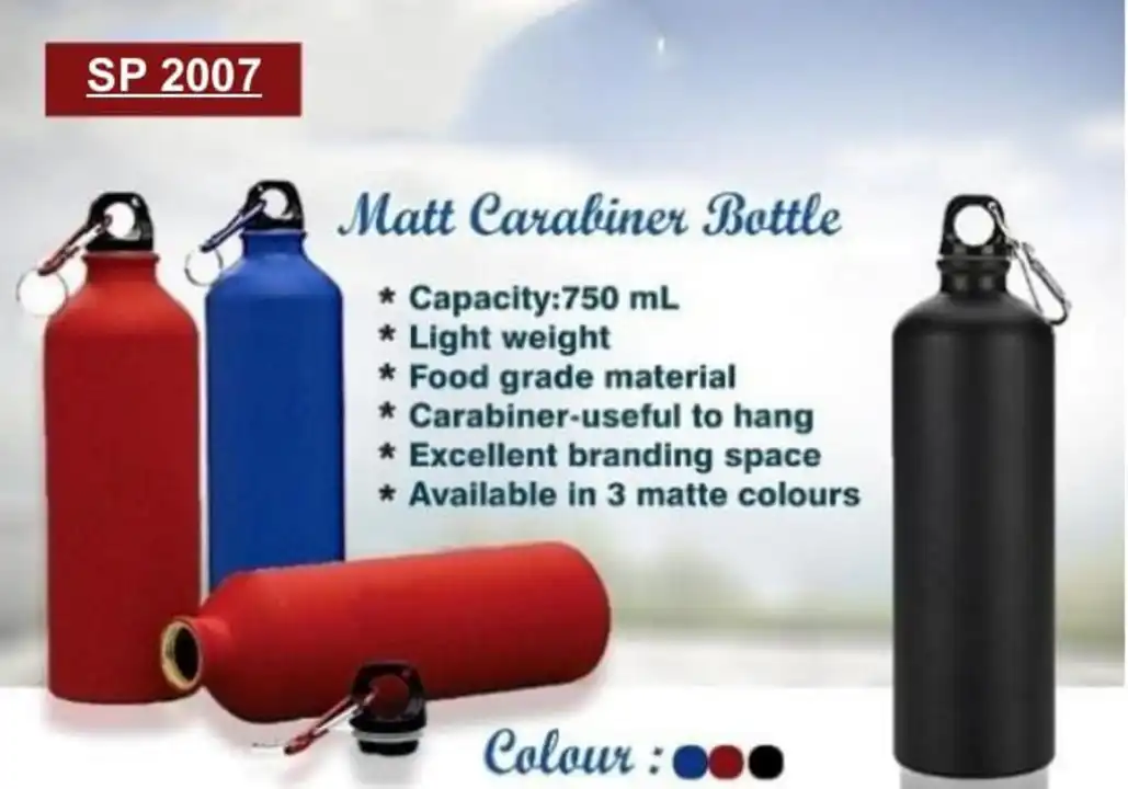 Matt Carbiner Bottle  uploaded by Suranas Kitchen Solution  on 8/9/2023