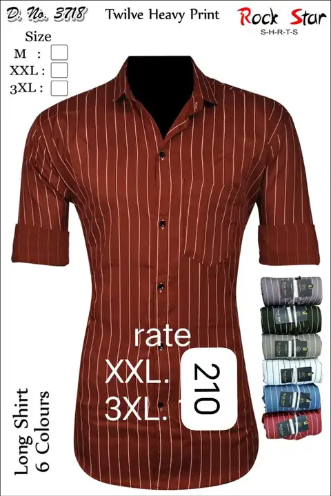 Shirts uploaded by Sa garment on 8/9/2023