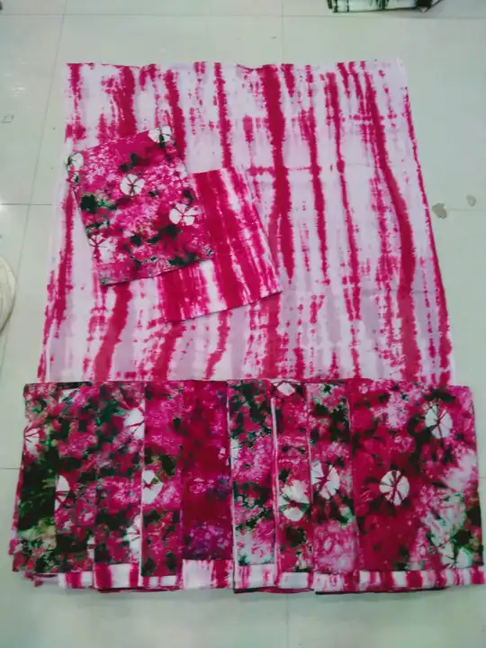 Shivori cotton tie&die  Unstitched Dress material
100% cotton
 uploaded by business on 8/9/2023