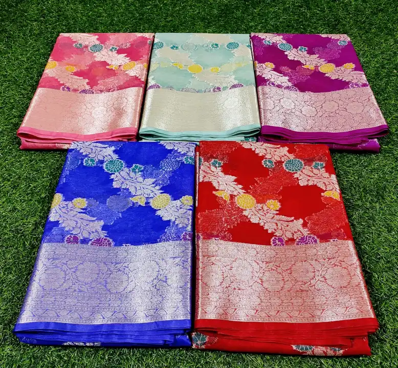 Organza  uploaded by M.S Silk Saree on 8/9/2023