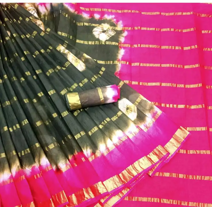 Pure soft butick cotton saree uploaded by Feyazi art silk saree on 8/9/2023