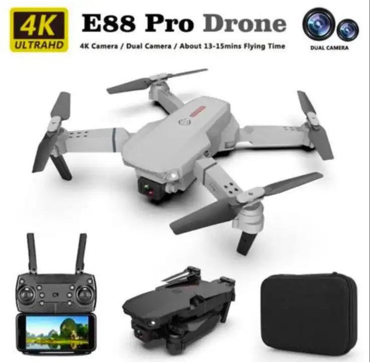 E88 4k Drone Camera Available  uploaded by Bushra Electronic on 8/9/2023