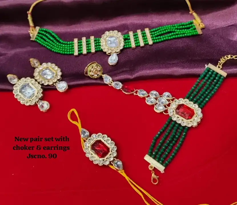  New Combo set 👈 uploaded by Artificial jewellery on 8/9/2023