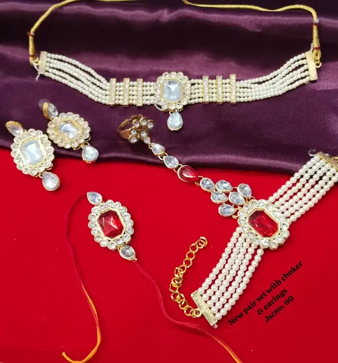  New Combo set 👈 uploaded by Artificial jewellery on 8/9/2023