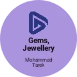 Business logo of Gems, jewellery and ornaments