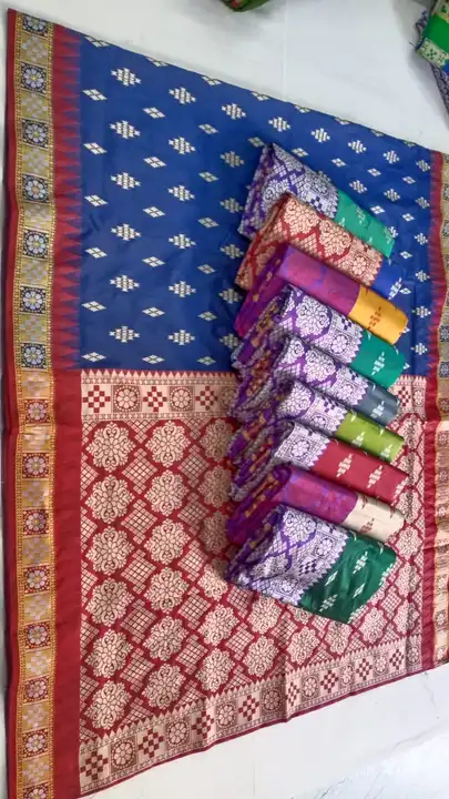 Papa silk sambalpuri saree uploaded by Namra Fabrics  on 8/9/2023