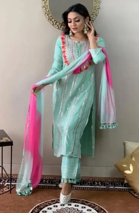 Kurti Pant Duptta  uploaded by Women clothing on 8/9/2023