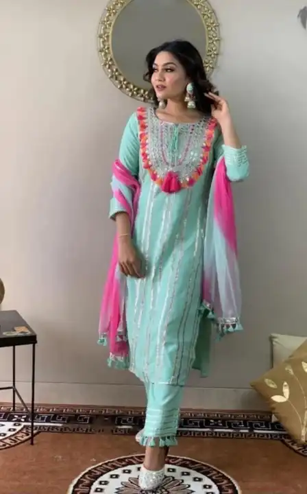 Kurti Pant Duptta  uploaded by Women clothing on 8/9/2023