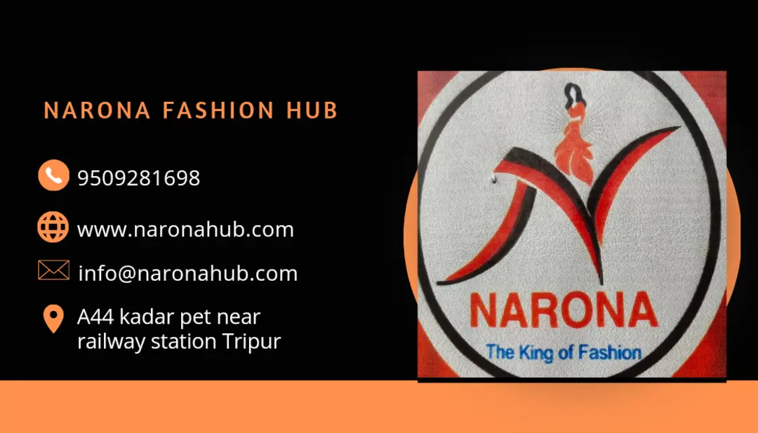Visiting card store images of narona fashion
