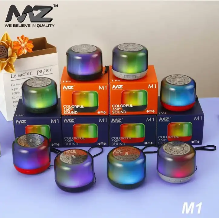 MZ M1 colourfull speaker  uploaded by B.S. ENTERPRISE ( BABUSINGH RAJPUROHIT) on 8/9/2023