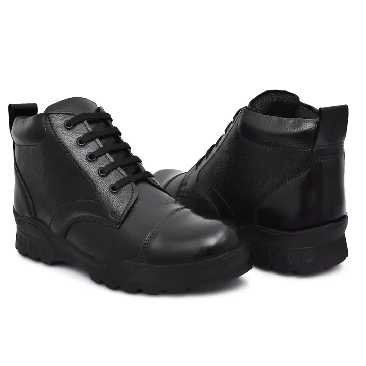 Black police shoes  uploaded by Kanha footwear on 8/9/2023