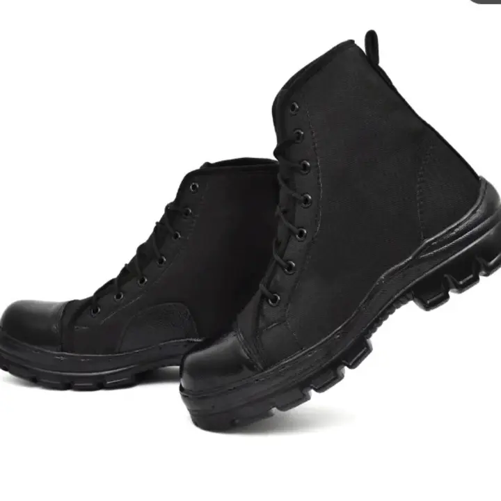 Black jungle boot  uploaded by Kanha footwear on 8/9/2023