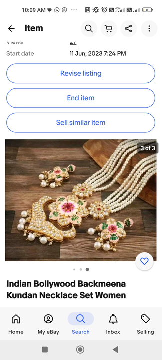 Post image I want 1 pieces of Necklace at a total order value of 180. I am looking for Need this urgently at manufacturing price.Supplier should be from jaipur. Please send me price if you have this available.