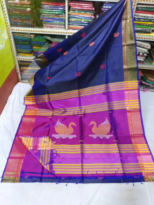 Available Bishnupur kaataan silk er upar kalaakhetra saree  uploaded by BD Textile on 8/9/2023