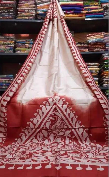 Pure Murshidabad silk... uploaded by BD Textile on 8/9/2023