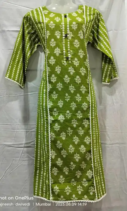 100% Cotton Batik printed Readymade Kurti with quality guarantee  uploaded by Zebra Fashion on 8/9/2023