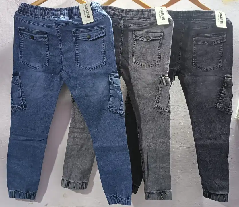 Post image *Six Pocket Cotton &amp; Denim Joggers*
Size-30 to 36👈
*Price-379*👈👈👈
ALL Over india 🇮🇳 Delivery 🚚
💯%Cash On Delivery 👈
Only Shipping Charge Advance 🙏
*MOQ-32,Pcs*
Call/whatsapp
9123154732