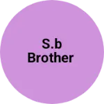 Business logo of S.B BROTHERS  based out of West Delhi