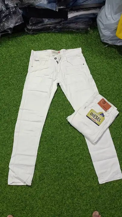 White jeans uploaded by MARYAM GARMENTS on 8/9/2023
