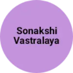 Business logo of Sonakshi vastralaya