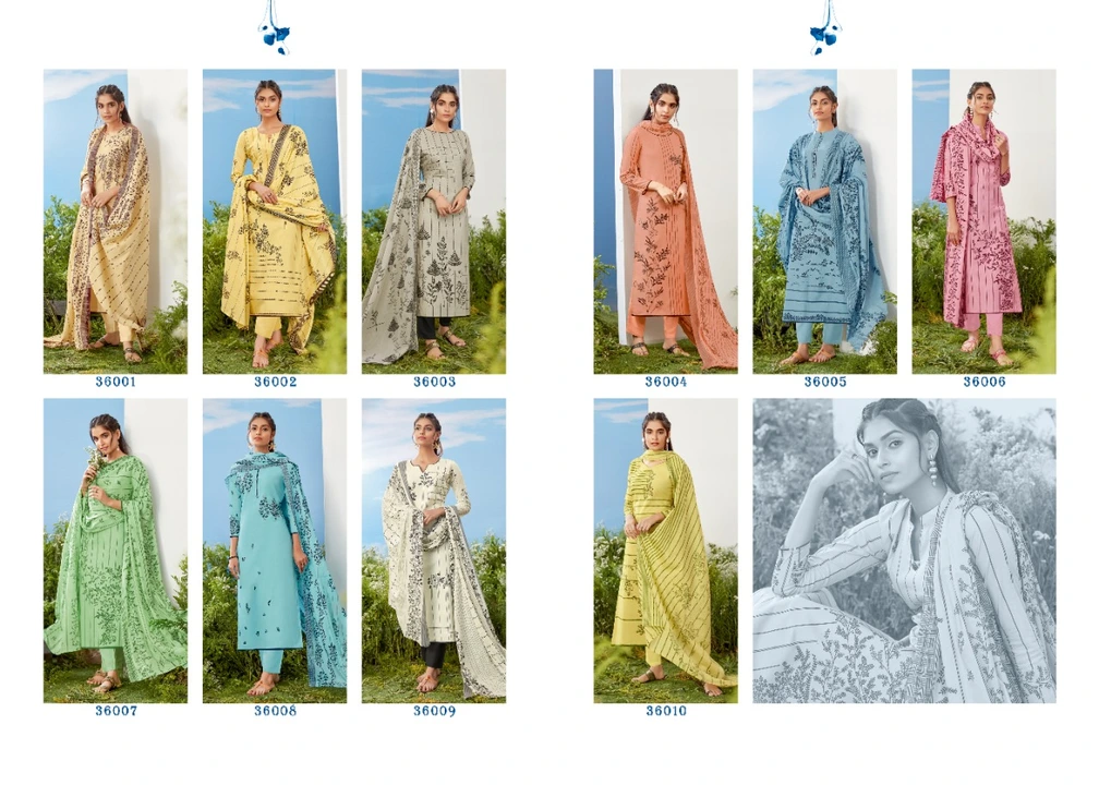 Chiffon dupatta Suits and Dress Material  uploaded by Zuberiya Global on 8/9/2023