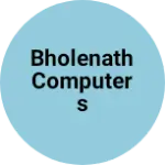 Business logo of Bholenath computers