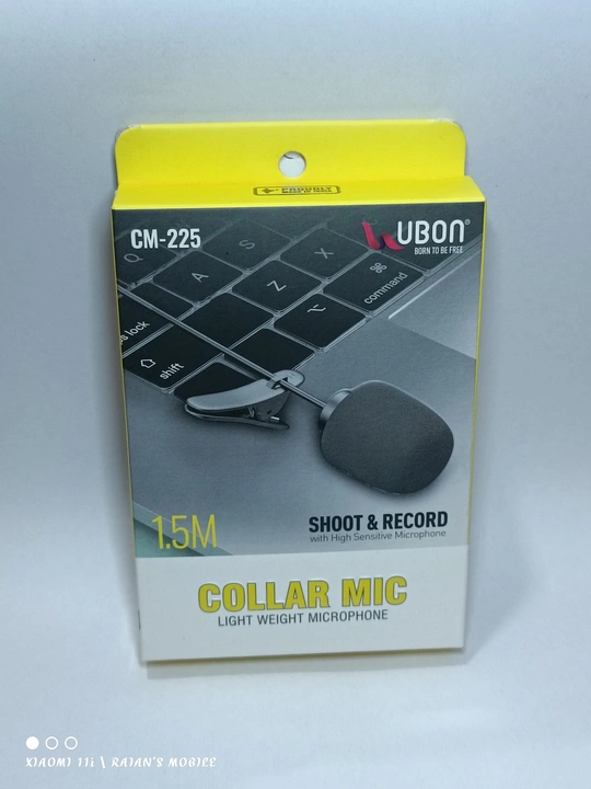 UBON COLLER MIC MICROPHONE uploaded by business on 8/9/2023