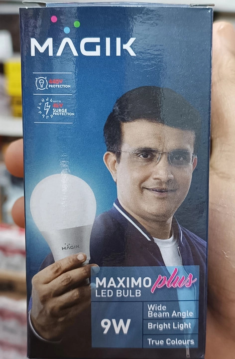 MAGIK 9 WATT LED BULB WITH 1 YEAR WARRANTY  uploaded by Raian's Mobile and Electric  on 8/9/2023