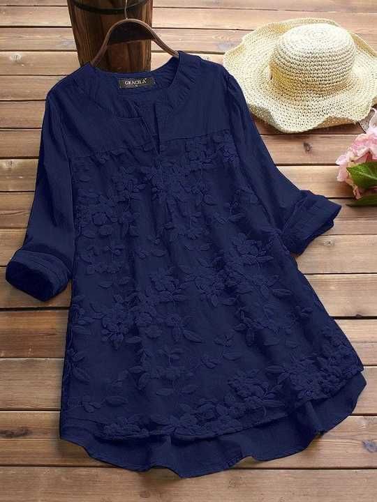 Post image *TOP❤*

*FABRIC*
*TOP :HEAVY COTTON WITH HEAVY NET AND EMBROIDERY*
*LENGTH : 30+*
*FULL SLEEVE*


*STITCH TYPE*
*FULL STITCHED READYMADE*

*SIZE:-  S(36)*
               M(38)*
             *L(40)*
             *XL(42)*
             *XXL(44)*

*Price 499+$ only/-*