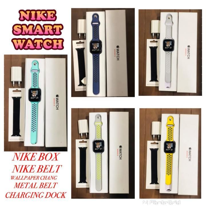Nike smart watch uploaded by business on 3/18/2021