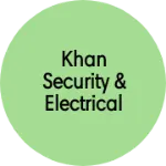 Business logo of Khan Security & electrical solution