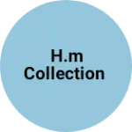 Business logo of H.M collection
