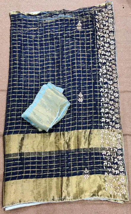 🕉️🕉️🕉️🕉️🕉️🕉️🕉️🕉️🕉️

New launching pallu hand work

🥰 pure jorjat zari checks fabric

🥰 be uploaded by Gotapatti manufacturer on 8/10/2023