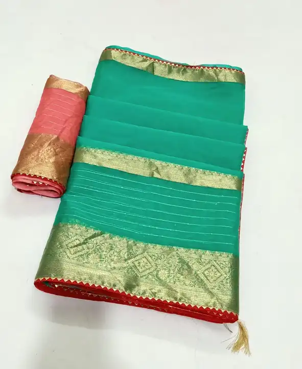 Jay shree shyam

🥳 Pure Organza Fabric Saree 🥻

💃🏻 Summer Special Cool 😎 Acid Colour Matching C uploaded by Gotapatti manufacturer on 8/10/2023