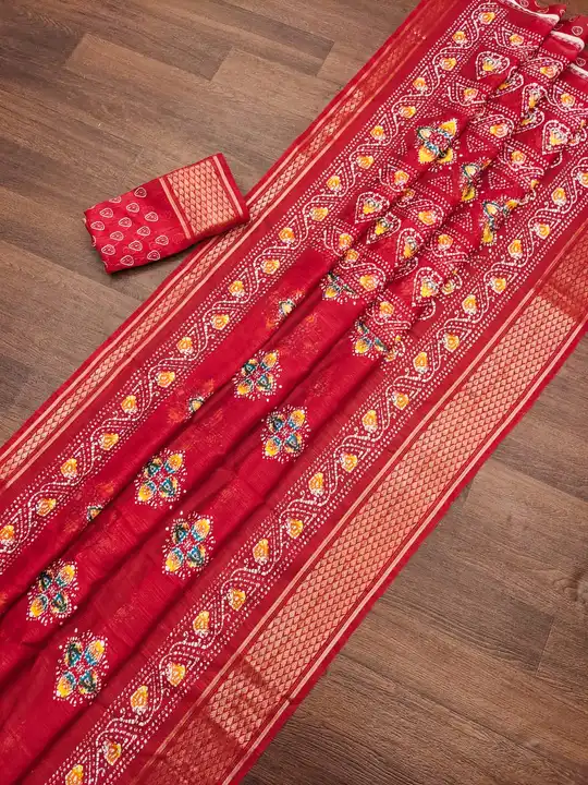 Beautiful soft cotton silk saree uploaded by Feyazi art silk saree on 8/10/2023