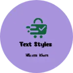 Business logo of Text styles