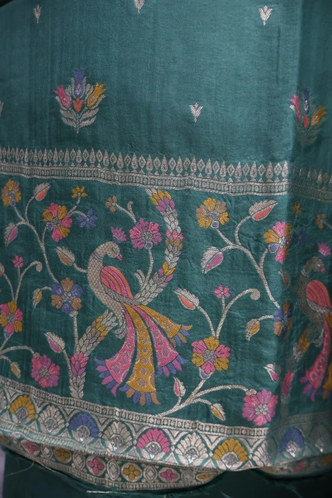 Banarasi Opada Silk Suit Set uploaded by Ritu Creation on 8/10/2023