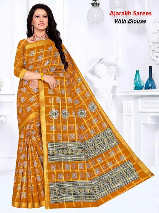 zari chokdo cotton saree uploaded by Priya dresses on 8/10/2023