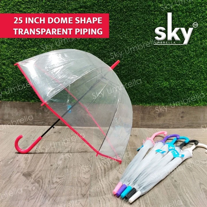 25inch Dome Shape Transparent Umbrella  uploaded by Classic International  on 8/10/2023