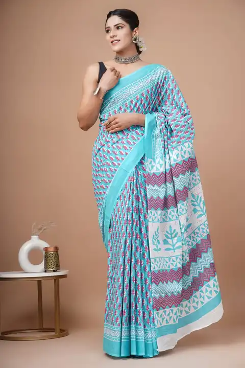Cotton mulmul saree  uploaded by business on 8/10/2023